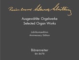 Ausgewahlte Orgelwerke Organ sheet music cover